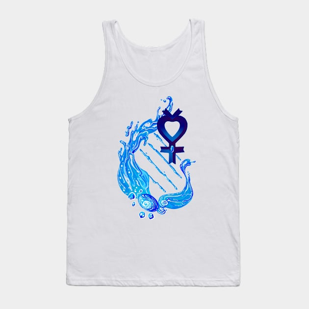 Mercury Aqua Rhapsody v.4 Tank Top by iisjah